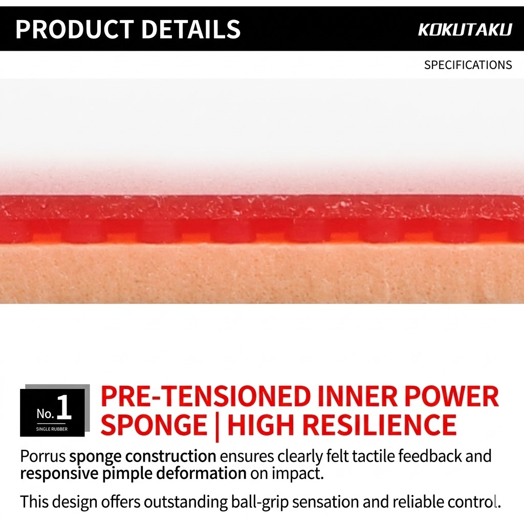 Kokutaku Sakura 868 Rubber Set - огляд і ціна Table Tennis Racket